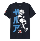 Hunter x hunter - killua - t-shirt oversize homme (xl)