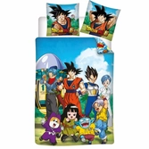 Dragon ball z - parure de lit 140x200cm - capsule 8 '100% polycoton'
