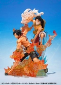 Figurine One Piece : Monkey D Luffy - Figuarts Zero "Brother Bond"