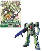 Gundam - 1/100 zaku warrior + blaze wizard & gunner wizard - model kit