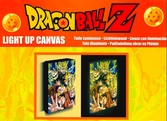 Dragon ball z - goku evolution - canvas lumineux 40x30 cm