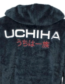 Naruto - uchiha - sweat fluffy à capuche (l/xl)