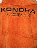 Naruto - konoha - sweat fluffy à capuche (l/xl)
