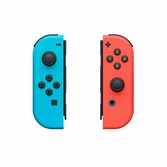 Paire de manettes Joy-Con  Rouge néon / Bleu néon + Snipperclips