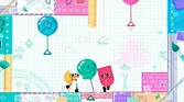 Paire de manettes Joy-Con  Rouge néon / Bleu néon + Snipperclips