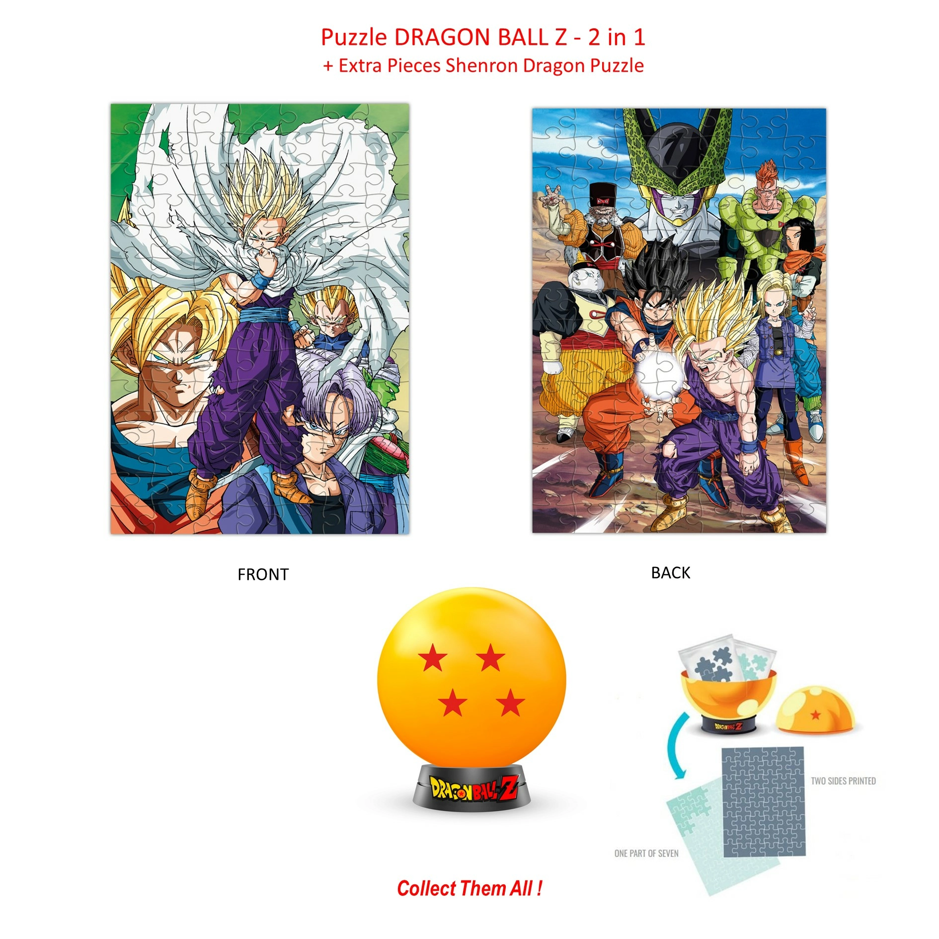 Grupo Erik Dragon Ball Z-puslespil (Five-Star Ball
