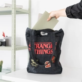 Stranger things - tote bag eco en jeans