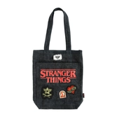 Stranger things - tote bag eco en jeans