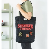 Stranger things - tote bag eco en jeans
