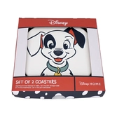 Disney - les 101 dalmatiens - set de 2 sous-verres