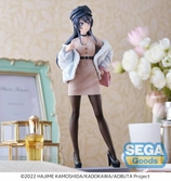 Rascal does not dream of a bunny girl senpai statuette luminasta pvc mai sakurajima casual clothes ver. 21 cm