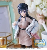 Rascal does not dream of a bunny girl senpai statuette luminasta pvc mai sakurajima casual clothes ver. 21 cm