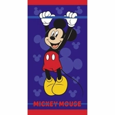 Disney - mickey - serviette de plage 100% polyester 70x140cm