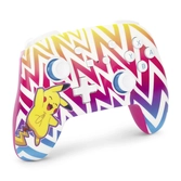 Manette sans fil améliorée switch- pikachu vibrant