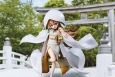 Toradora! statuette pvc taiga aisaka: white kimono ver. 22 cm