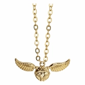 Harry potter pendentif et collier vif d'or