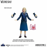 Wednesday figurines 5 points wednesday & enid boxed set 10 cm