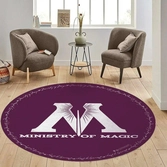 Wizarding world - harry potter - paillasson - ministère de la magie 120x120cm