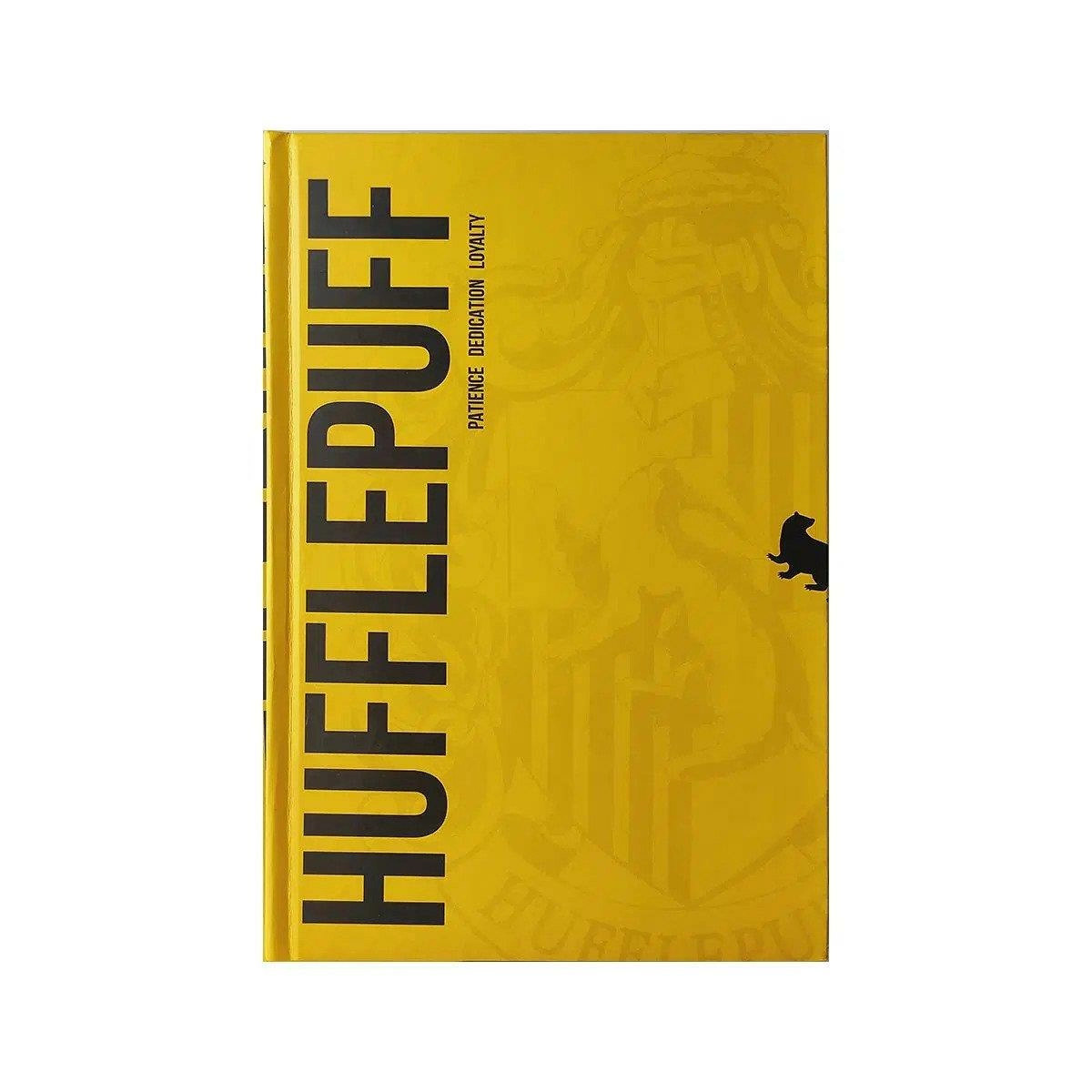 Wizarding world harry potter cahier rigide a5 poufsouffle