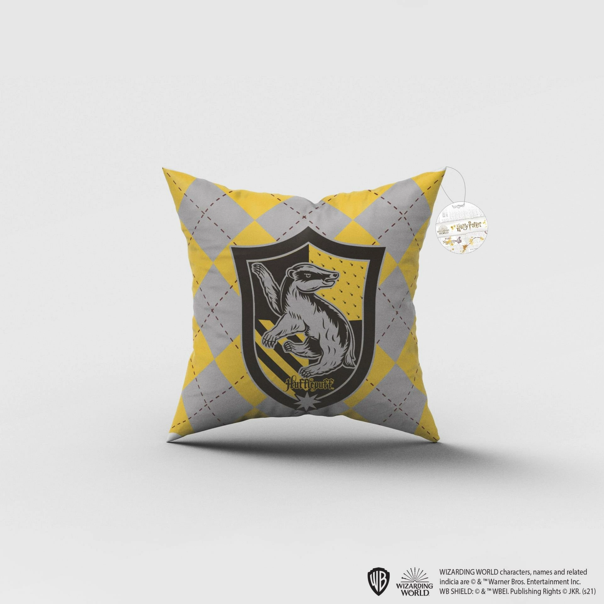 Wizarding world harry potter coussin poufsouffle