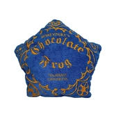 Wizarding world - harry potter - coussin brodé - boite chocogrenouille
