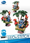 Disney diorama pvc d-stage stitch 14 cm