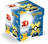 Pokémon puzzle 3d pokéballs: rapide ball (55 pièces)