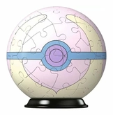 Pokémon puzzle 3d pokéballs: soin ball (55 pièces)