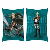 Attack on titan oreiller erwin smith 50 x 35 cm