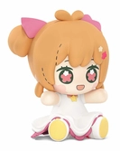 Cardcaptor sakura figurine chibi huggy good smile sakura kinomoto: platinum ver. 6 cm