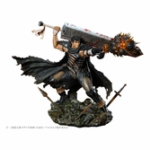 Berserk statuette pvc 1/7 guts black swordsman ver. 26 cm