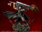 Berserk statuette pvc 1/7 guts black swordsman ver. 26 cm