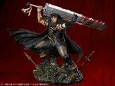 Berserk statuette pvc 1/7 guts black swordsman ver. 26 cm