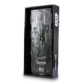 Star wars - themed black - horloge murale metal