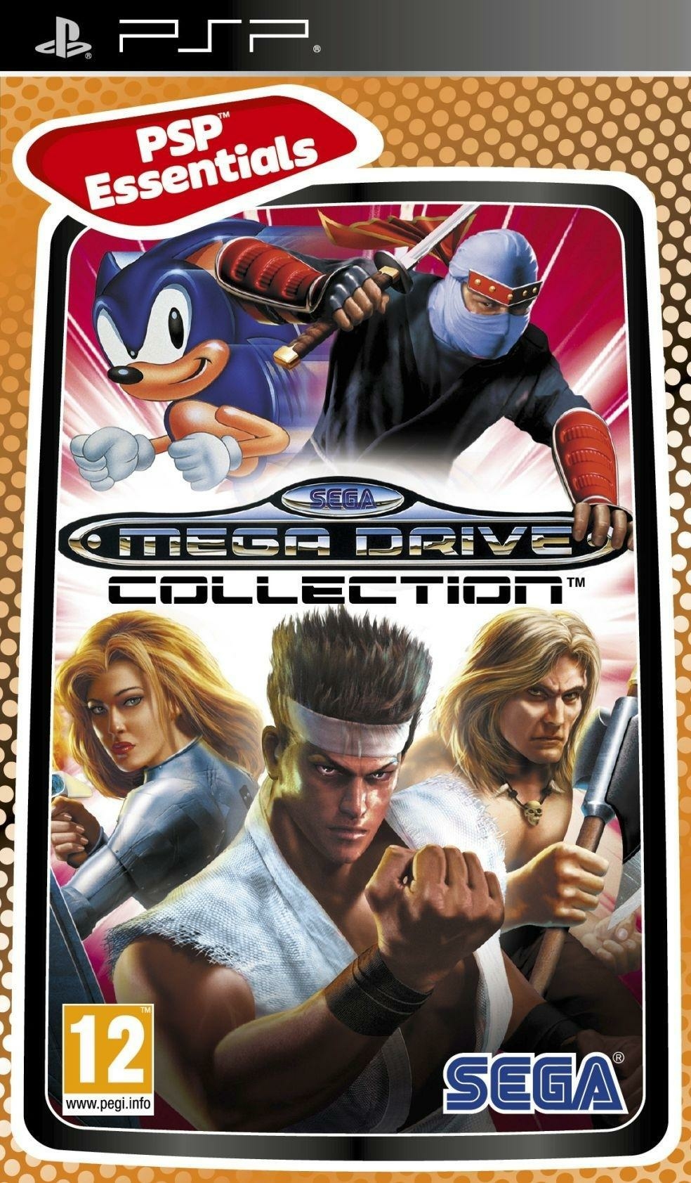 Drive collection. Sega Mega Drive collection ps2. PSP диски. PSP Essentials. Sega Vanquish (Sega_2720).