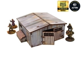 Ww2 normandy large tin shed (28mm)