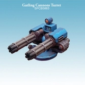 Gatling cannon turret