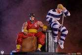 Street fighter statuette pvc 1/10 cody & guy 18 cm