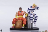 Street fighter statuette pvc 1/10 cody & guy 18 cm