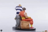 Street fighter statuette pvc 1/10 cody & guy 18 cm