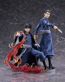 Fullmetal alchemist: brotherhood statuette pvc roy mustang & maes hughes kizuna 27 cm