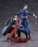 Fullmetal alchemist: brotherhood statuette pvc roy mustang & maes hughes kizuna 27 cm