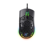 Havit - souris gaming rgb - filaire - ajourée