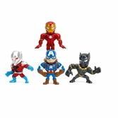 Avengers pack 4 figurines diecast nano metalfigs 6 cm