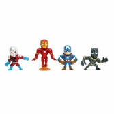 Avengers pack 4 figurines diecast nano metalfigs 6 cm