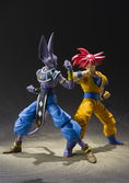 Figurine Dragon Ball Z Son Goku Super Saiyan God - SH Figuarts