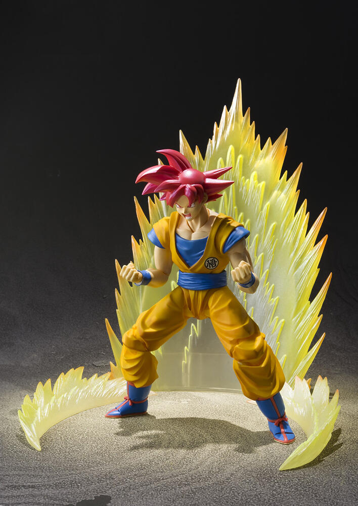 Figurine Dragon Ball Z Son Goku Super Saiyan God - SH ...