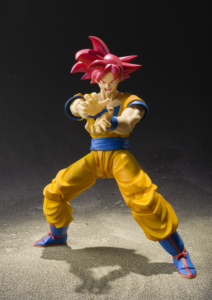 Figurine Dragon Ball Z Son Goku Super Saiyan God SH