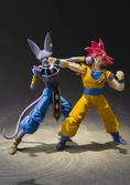 Figurine Dragon Ball Z Son Goku Super Saiyan God - SH Figuarts