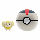 Pokémon clip'n'go poké balls fidough & timer ball